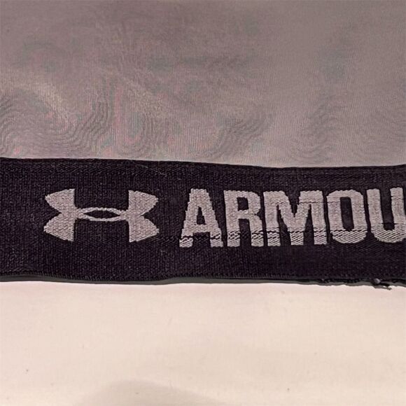Under Armour Women's Gray Racerback Compression Sports Bra Size S - Picture 3 of 4